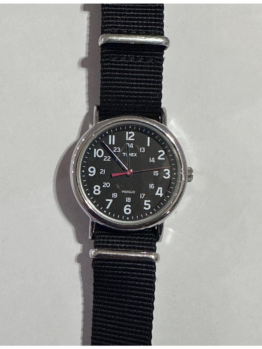 Timex Weekender “Black” with Nylon NATO Strap